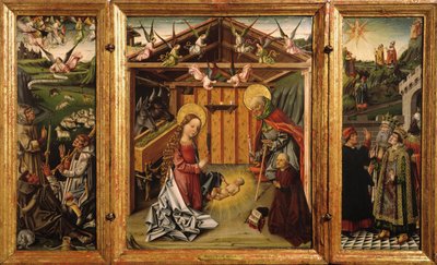 Triptychon der Geburt Christi von García del Barco